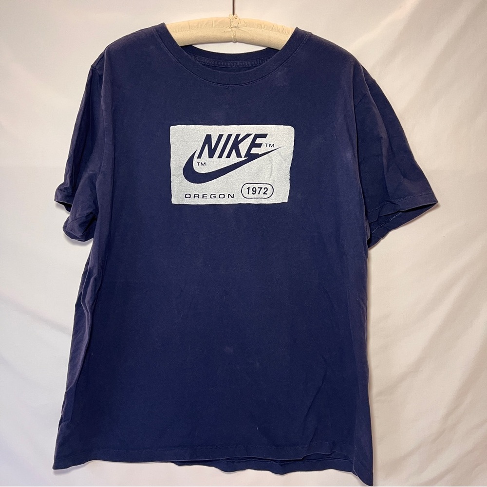 Nike Blue Tee 1972 - Size XL